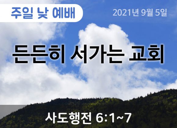 든든히 서가는 교회