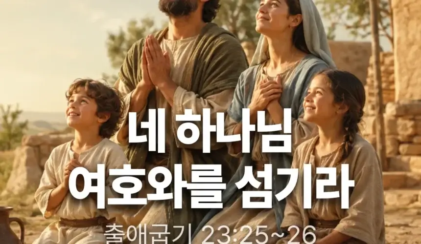 장기중앙교회 주일 낮 예배 2026년 8월 30일 – 네 하나님 여호와를 섬기라